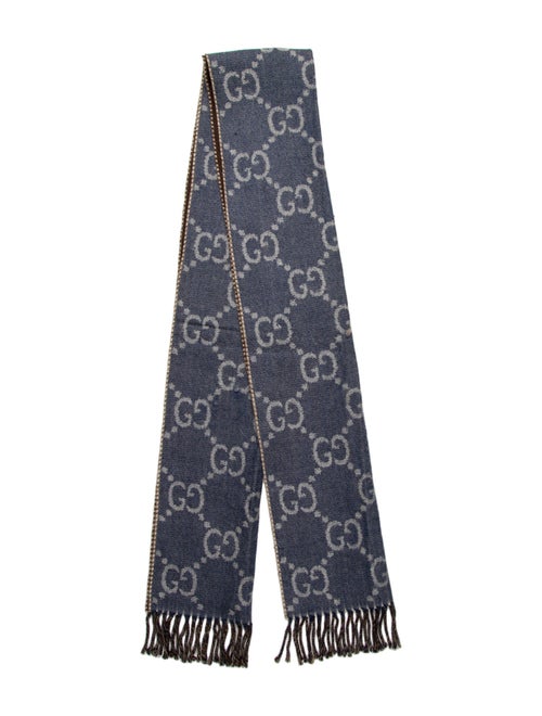 Gucci Wool GG Signature Scarf