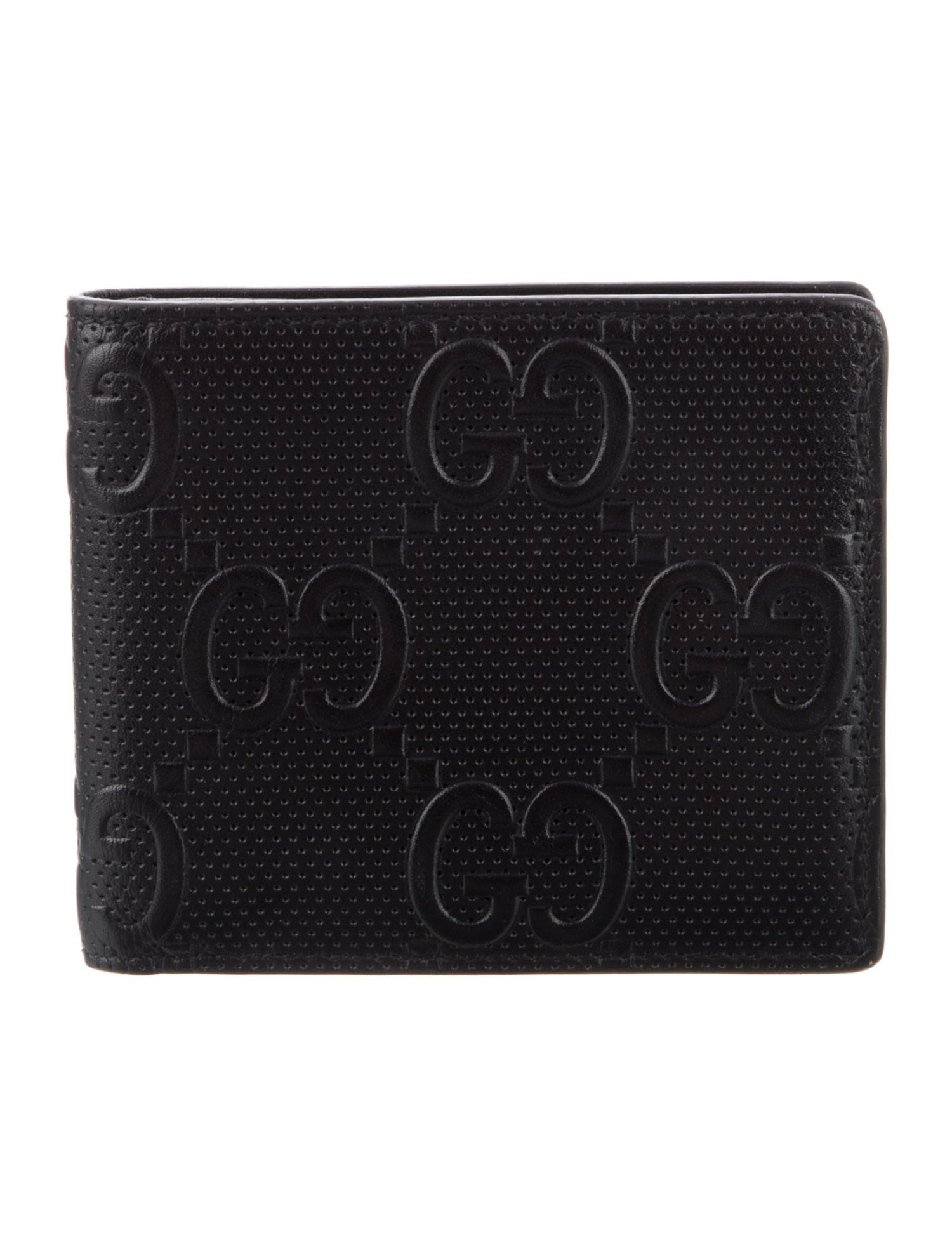 Gucci GG Embossed Calfskin Bifold Wallet