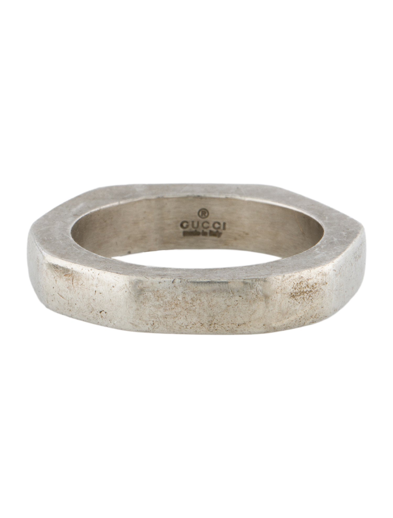 Gucci Abstract Band Ring