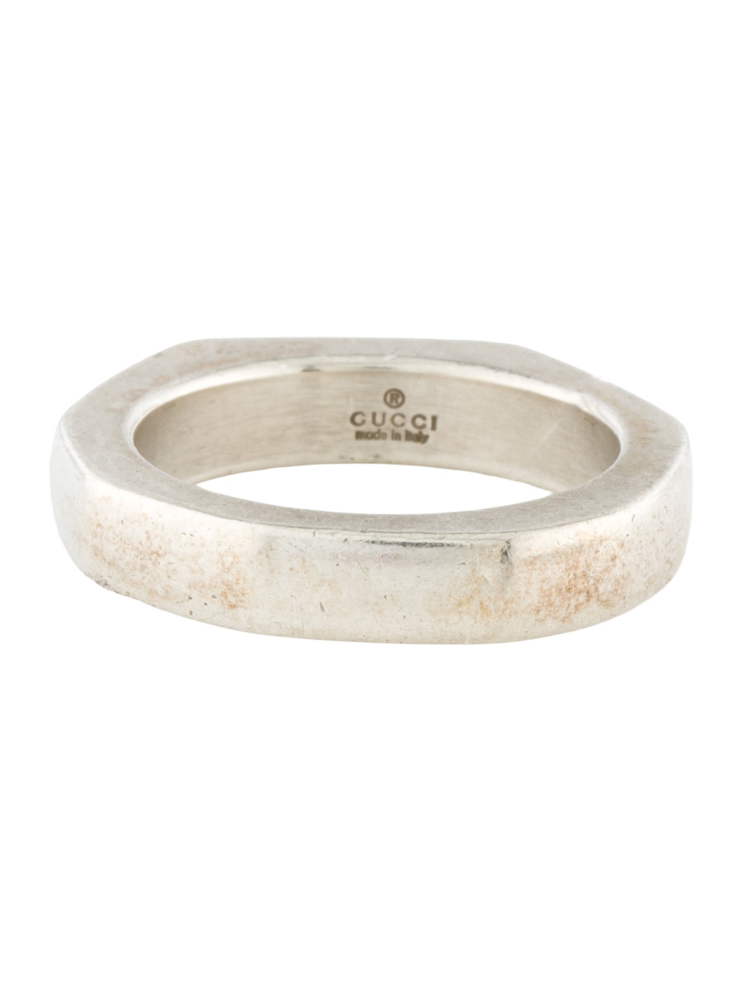 Gucci Abstract Band Ring