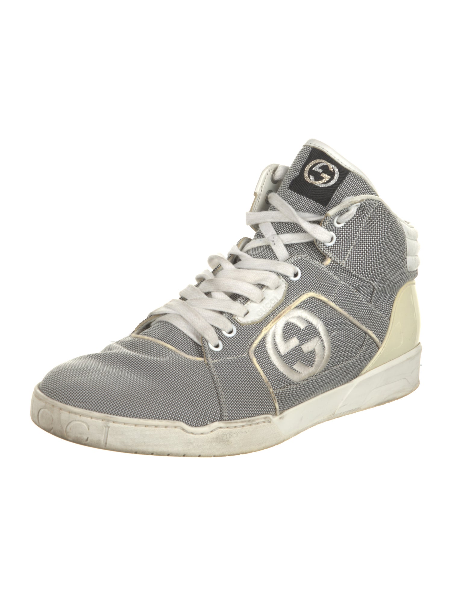 Gucci Interlocking G Logo Canvas Sneakers