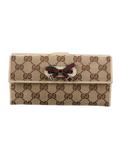 Gucci GG Canvas Canvas Continental Wallet
