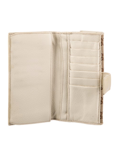 Gucci GG Canvas Canvas Continental Wallet
