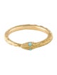 Gucci 18K Resin Ouroboros Snake Band Ring