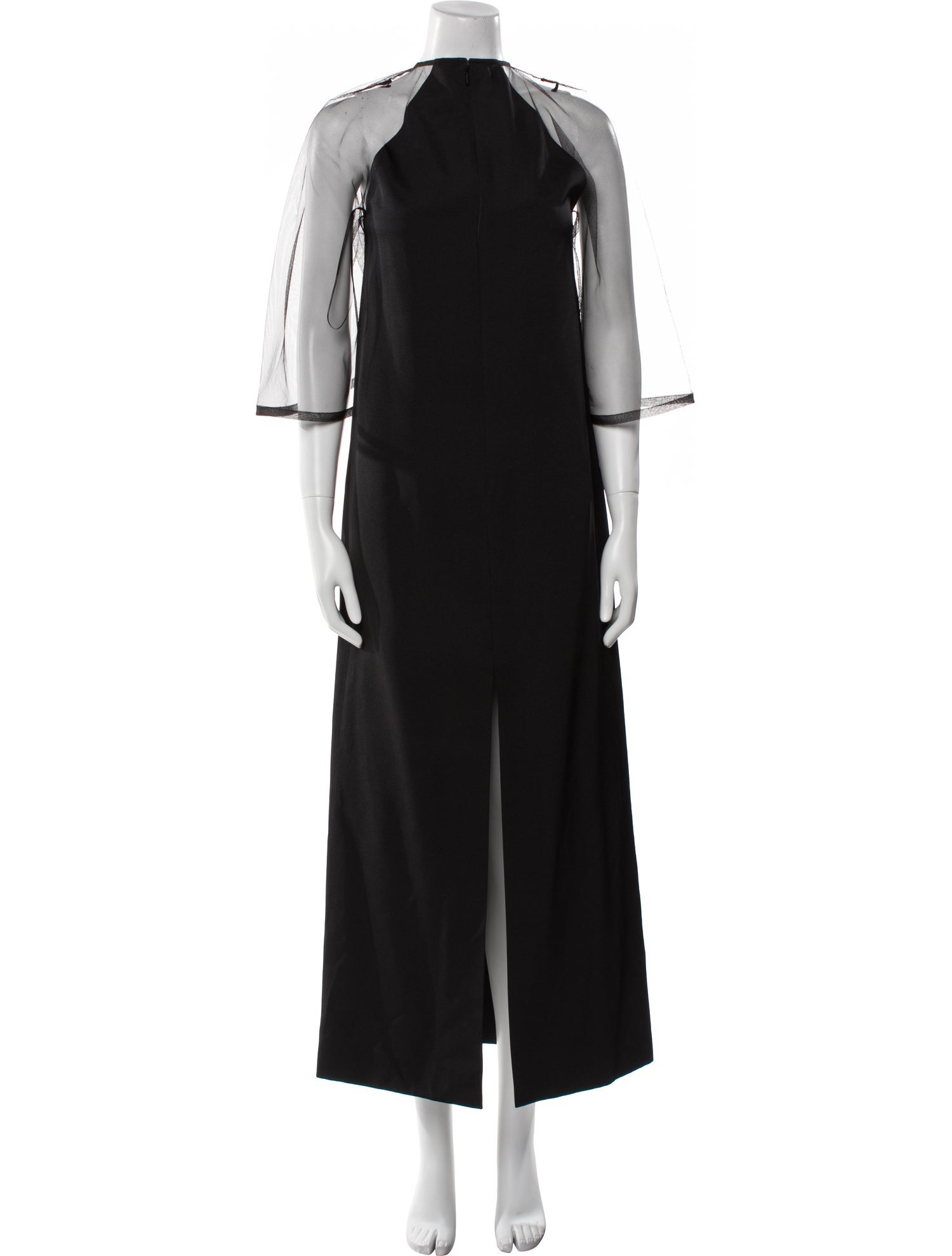 Gucci Mock Neck Long Dress