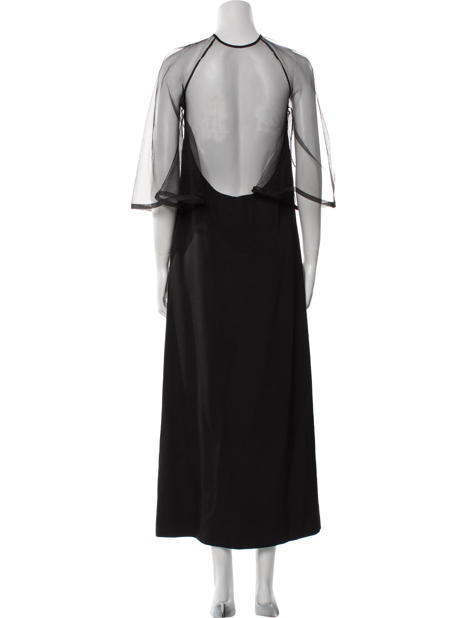 Gucci Mock Neck Long Dress