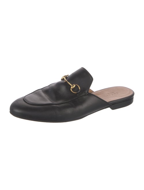 Gucci 1955 Horsebit Accent Leather Mules