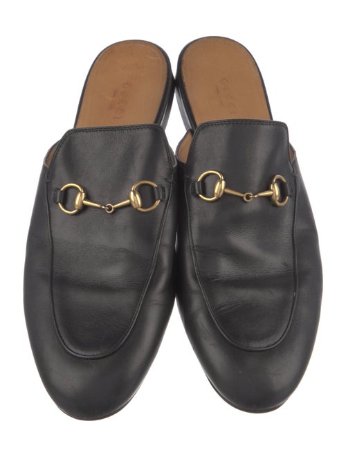 Gucci 1955 Horsebit Accent Leather Mules