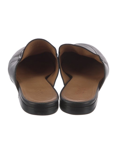 Gucci 1955 Horsebit Accent Leather Mules