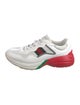 Gucci Web Accent Leather Athletic Sneakers