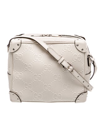 Gucci GG Embossed Messenger Bag