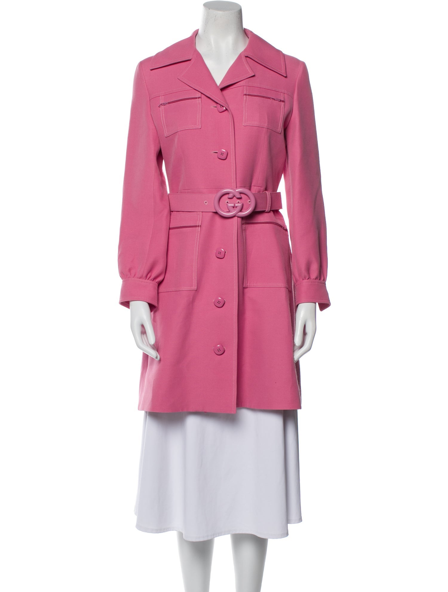 Gucci 2019 Wool Trench Coat