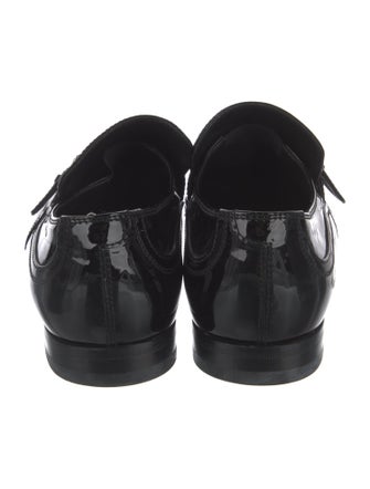 Gucci Patent Leather Monk Straps