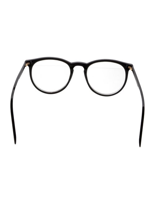 Gucci Interlocking G Logo Round Eyeglasses