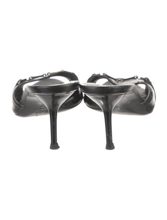 Gucci Vintage GG Logo Slides