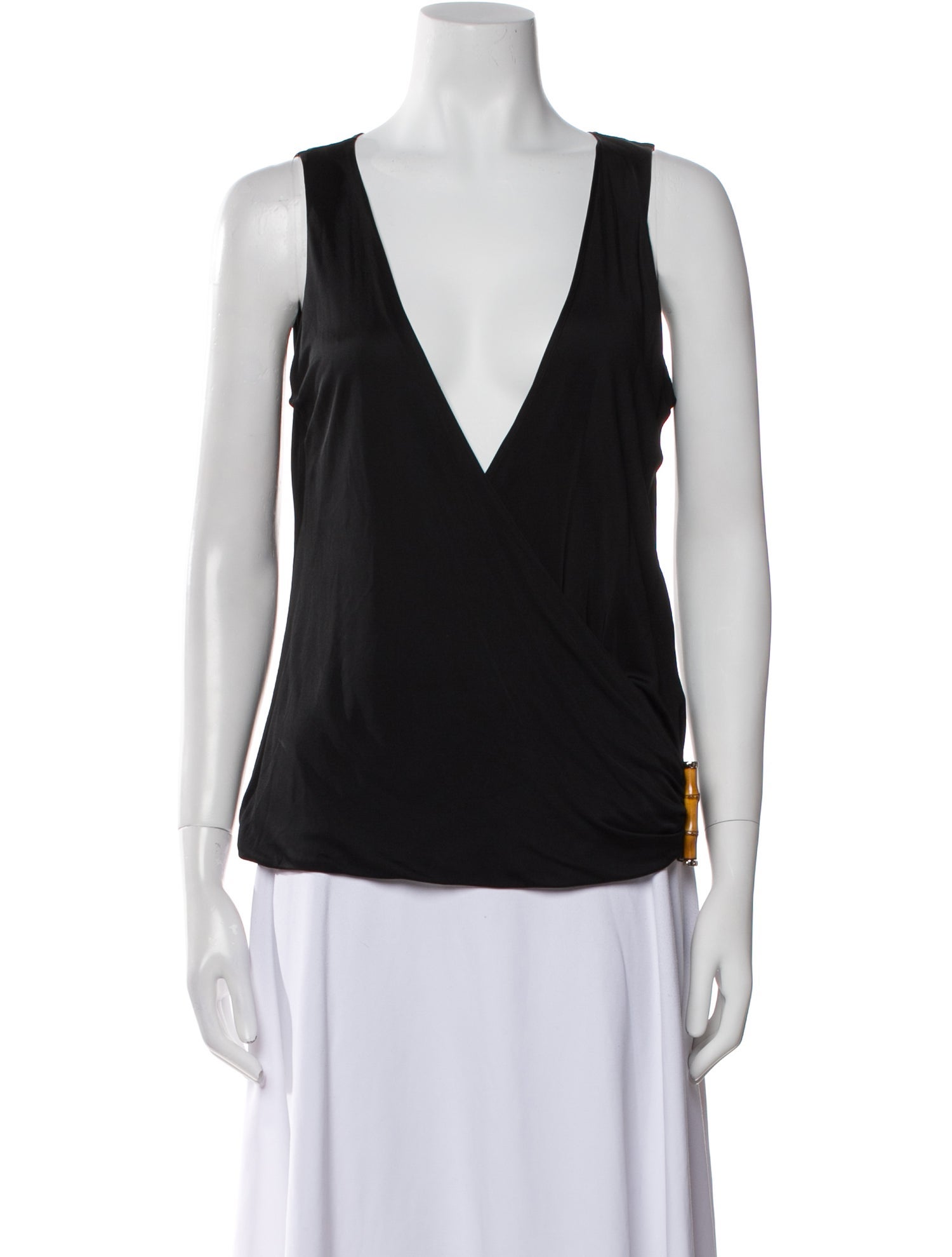 Gucci V-Neck Sleeveless Top