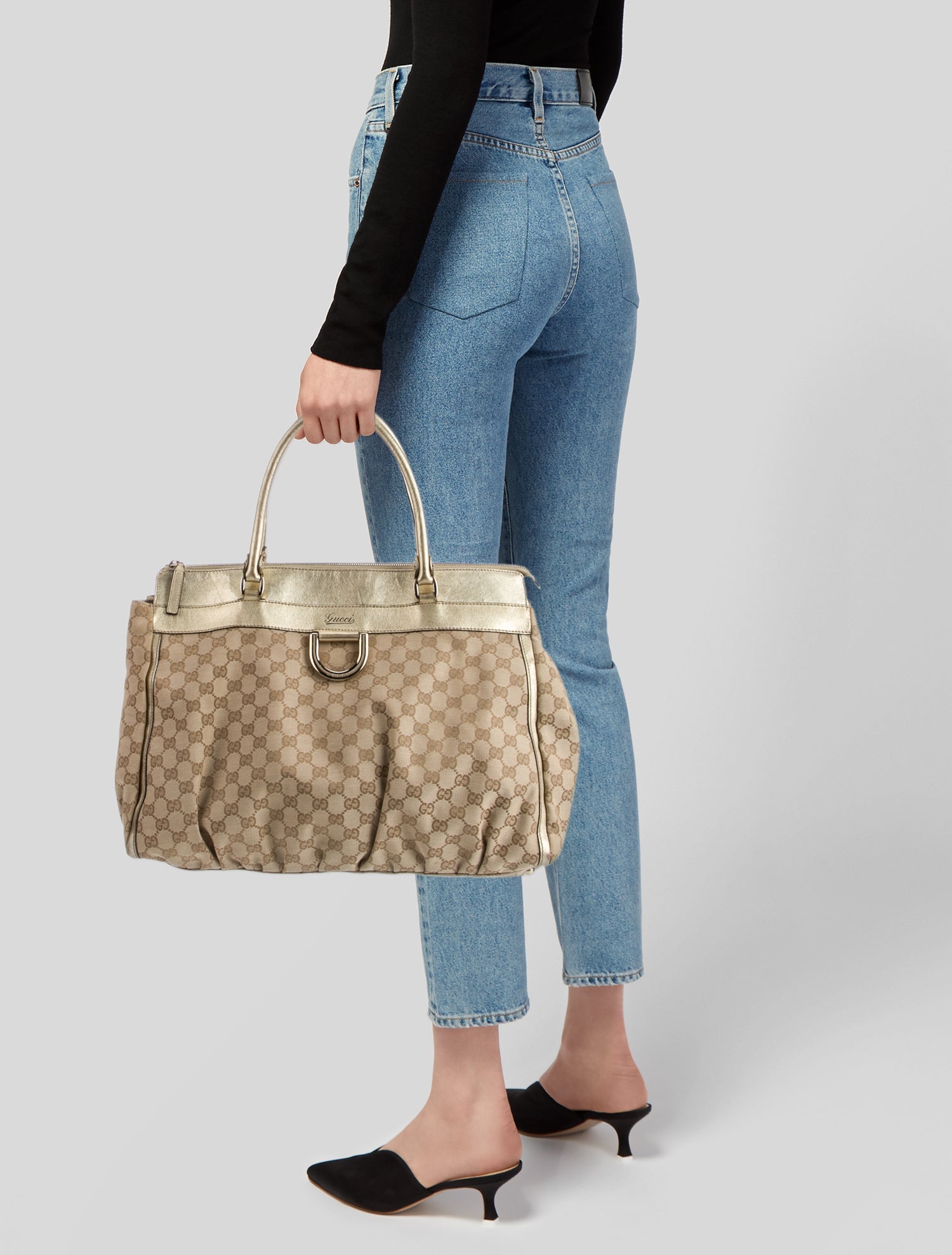 Gucci GG Canvas Abbey Large