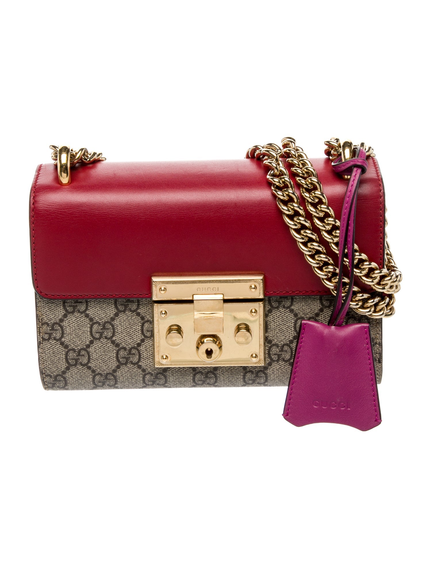 Gucci GG Supreme Padlock Small