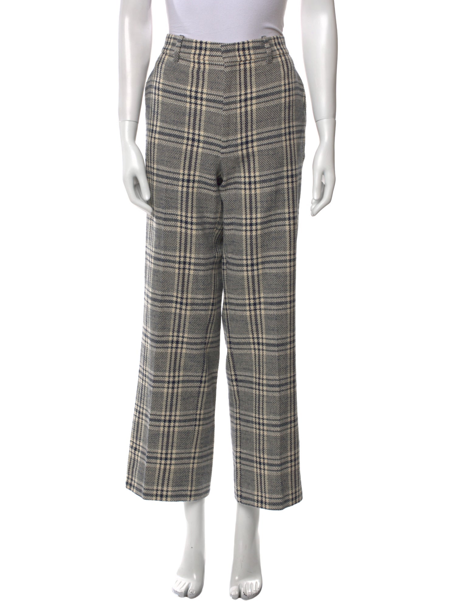 Gucci Wool Wide Leg Pants