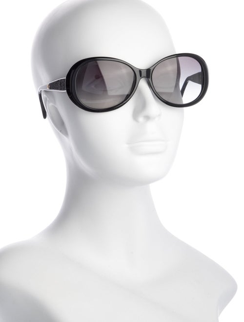 Chanel Interlocking CC Logo Oversize Sunglasses