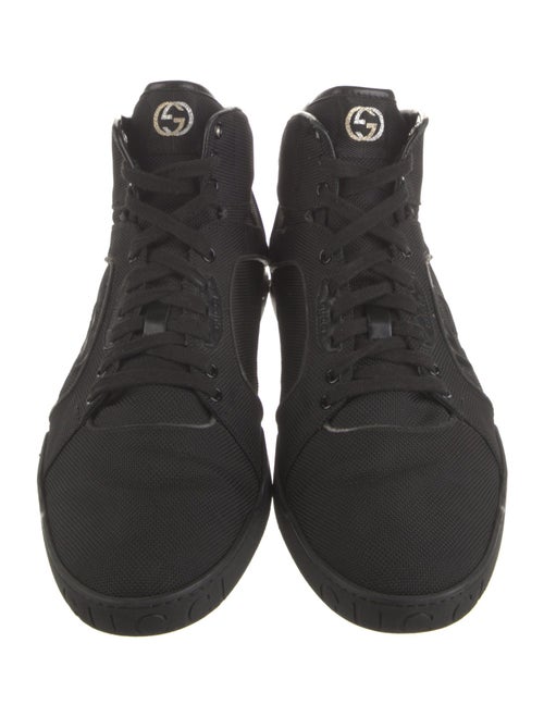 Gucci Interlocking G Logo Embroidered Accent Sneakers