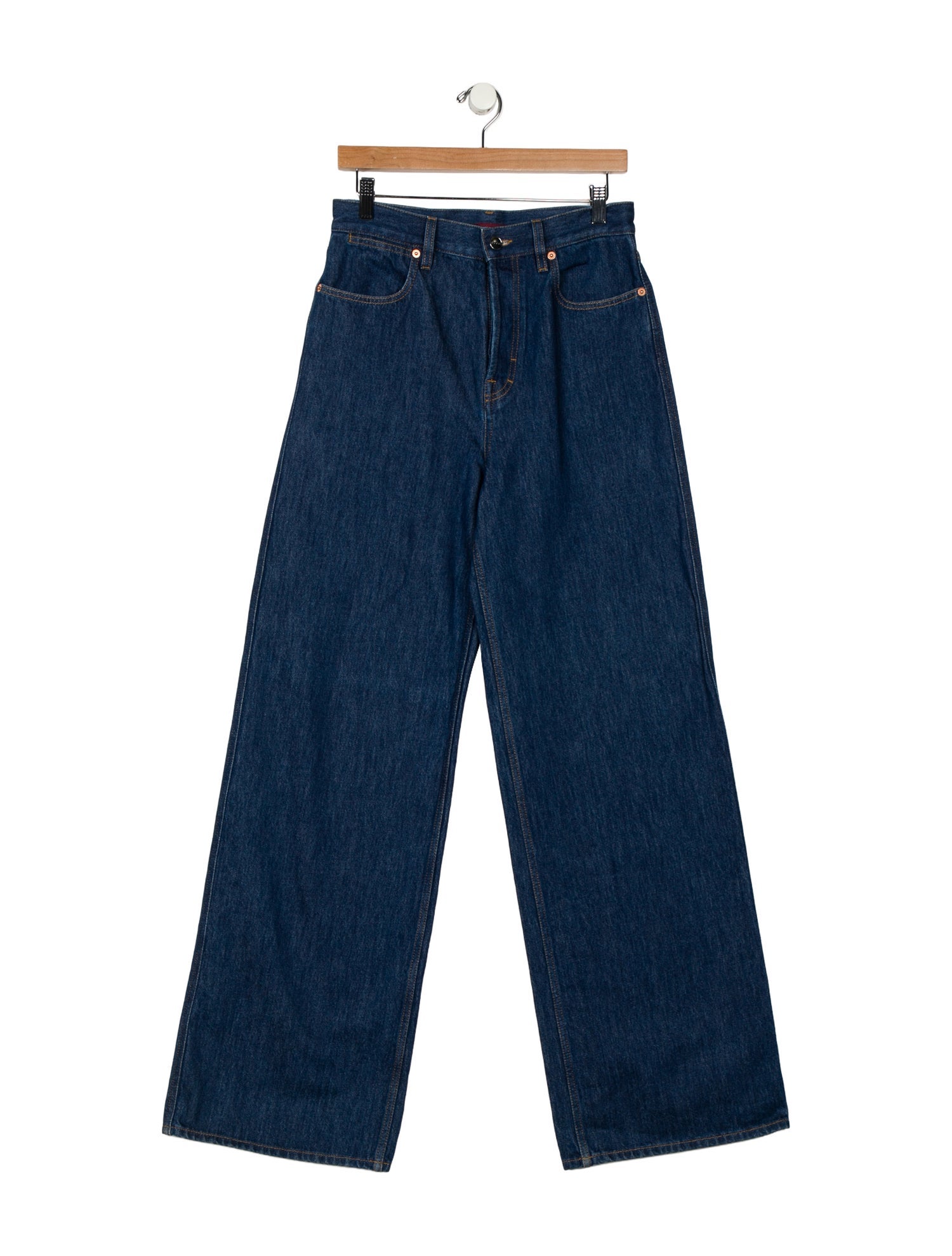 Gucci High-Rise Wide Leg Jeans