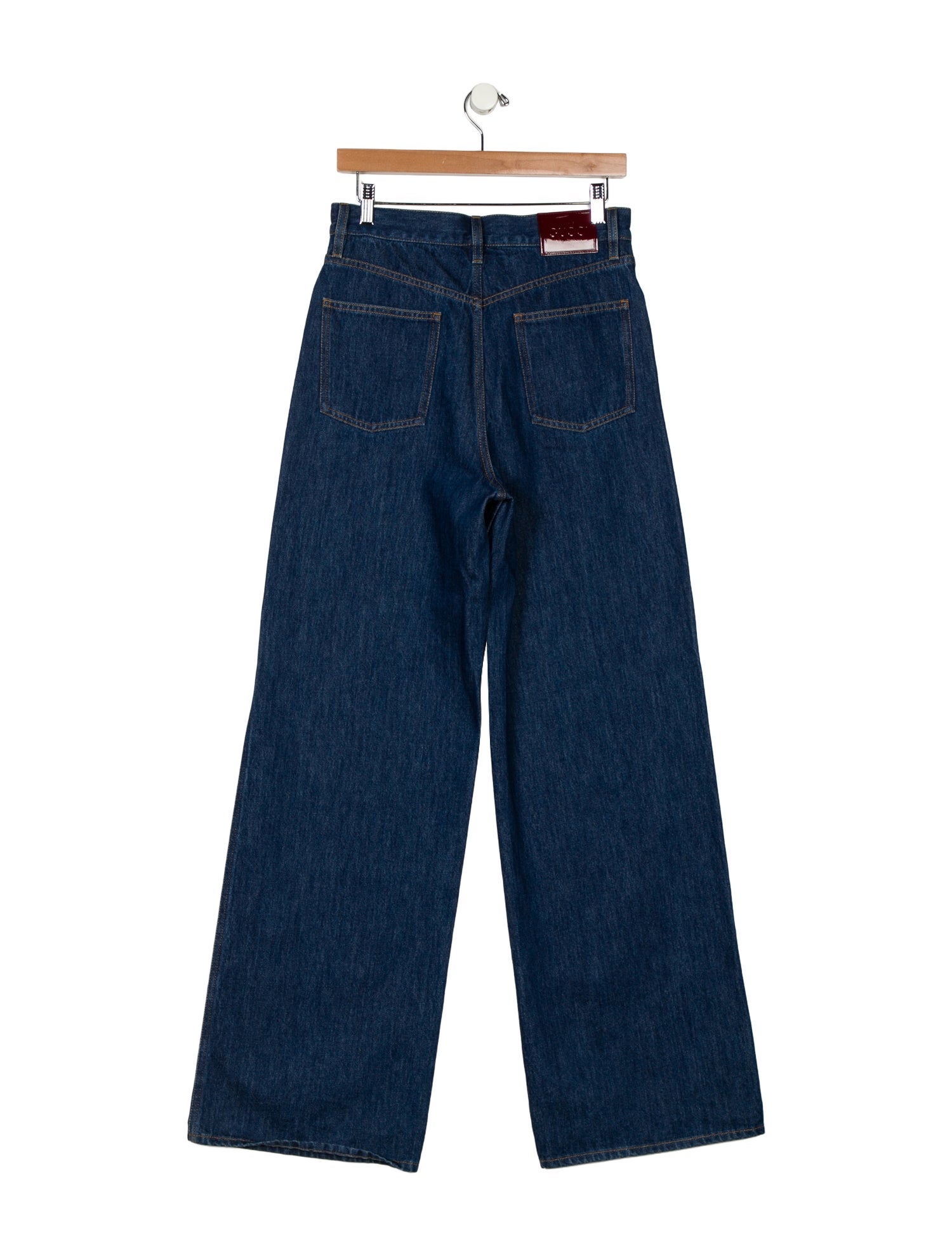 Gucci High-Rise Wide Leg Jeans