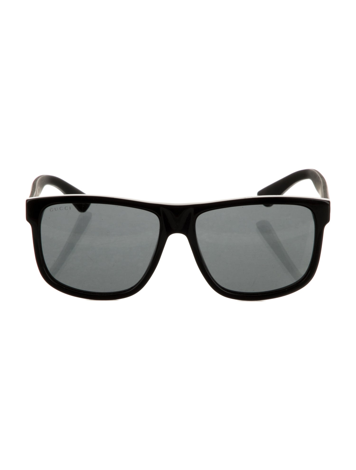 Gucci Web Accent Square Sunglasses