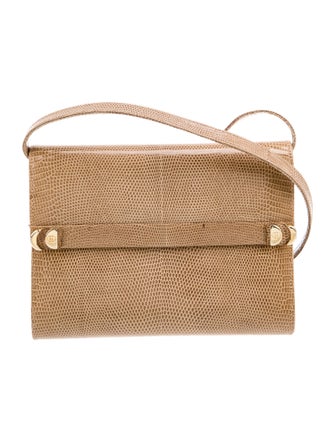 Gucci Lizard Crossbody Bag Vintage