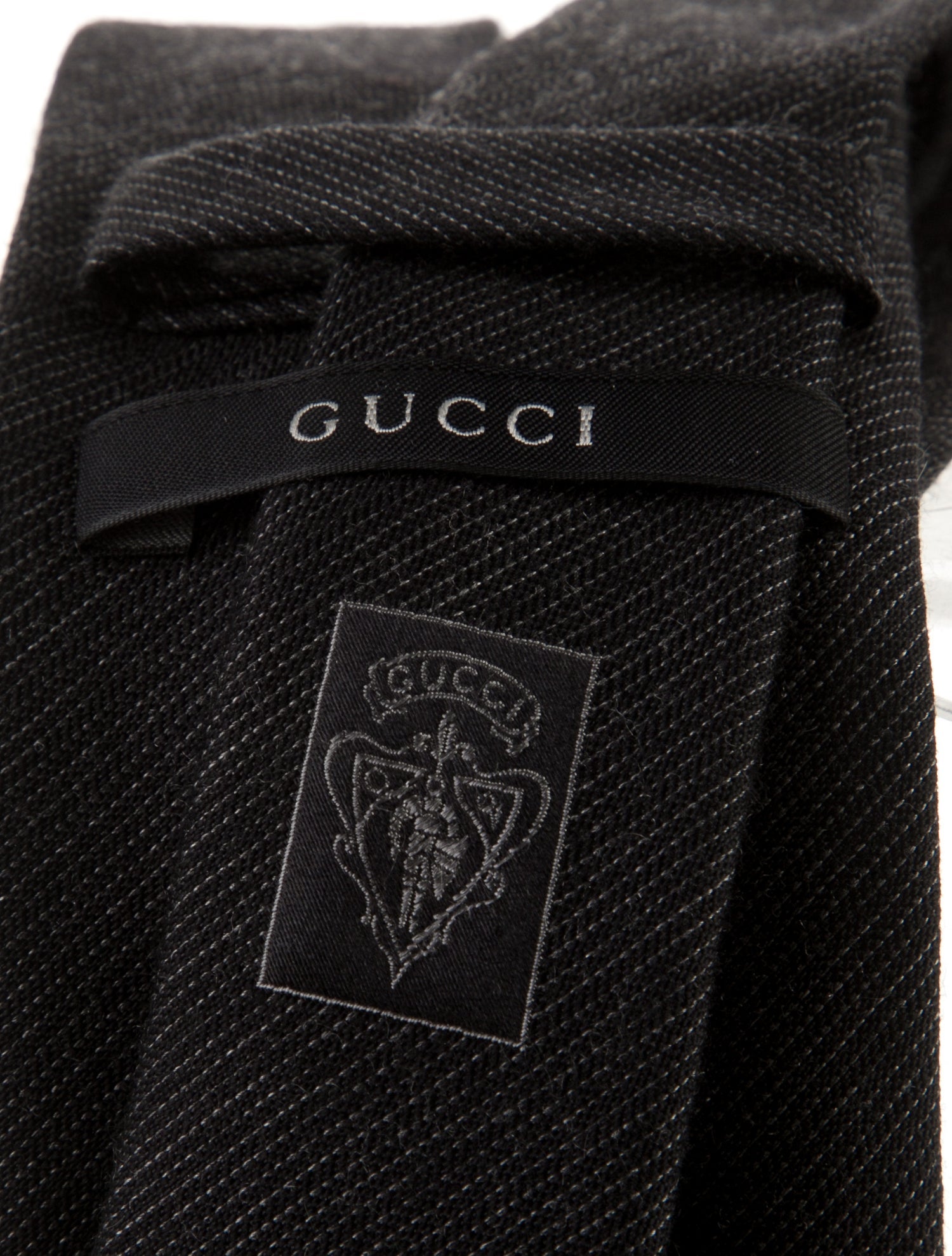 Gucci Wool Pattern Tie