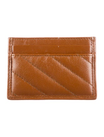 Gucci GG Marmont Matelassé Card Case Double G Logo Wallet