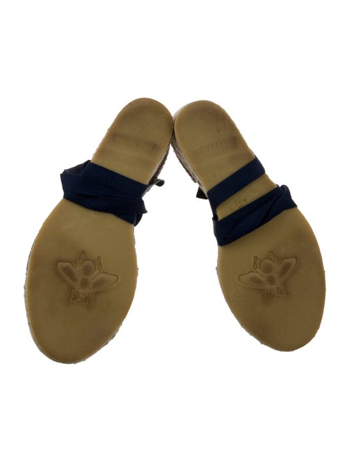 Gucci Sylvie Web Accent Espadrilles