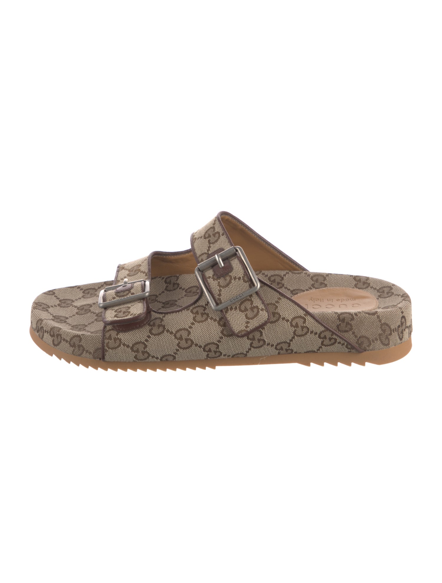 Gucci GG Canvas Canvas Slides