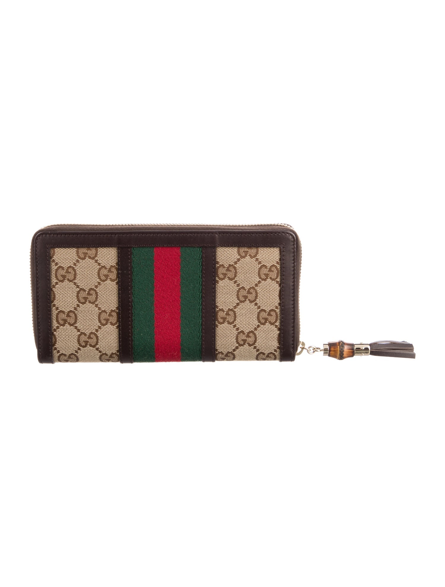 Gucci GG Canvas Canvas Continental Wallet
