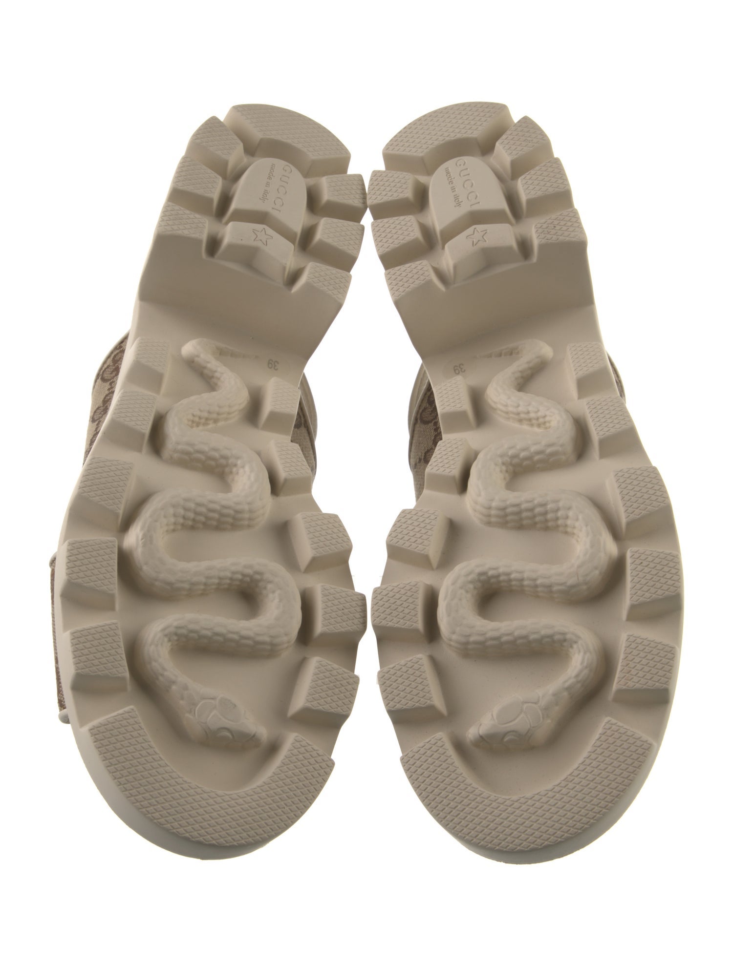 Gucci GG Canvas Canvas Slingback Sandals