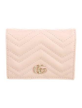Gucci Double G Logo Leather Wallet