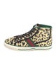 Gucci Web Accent Canvas Sneakers