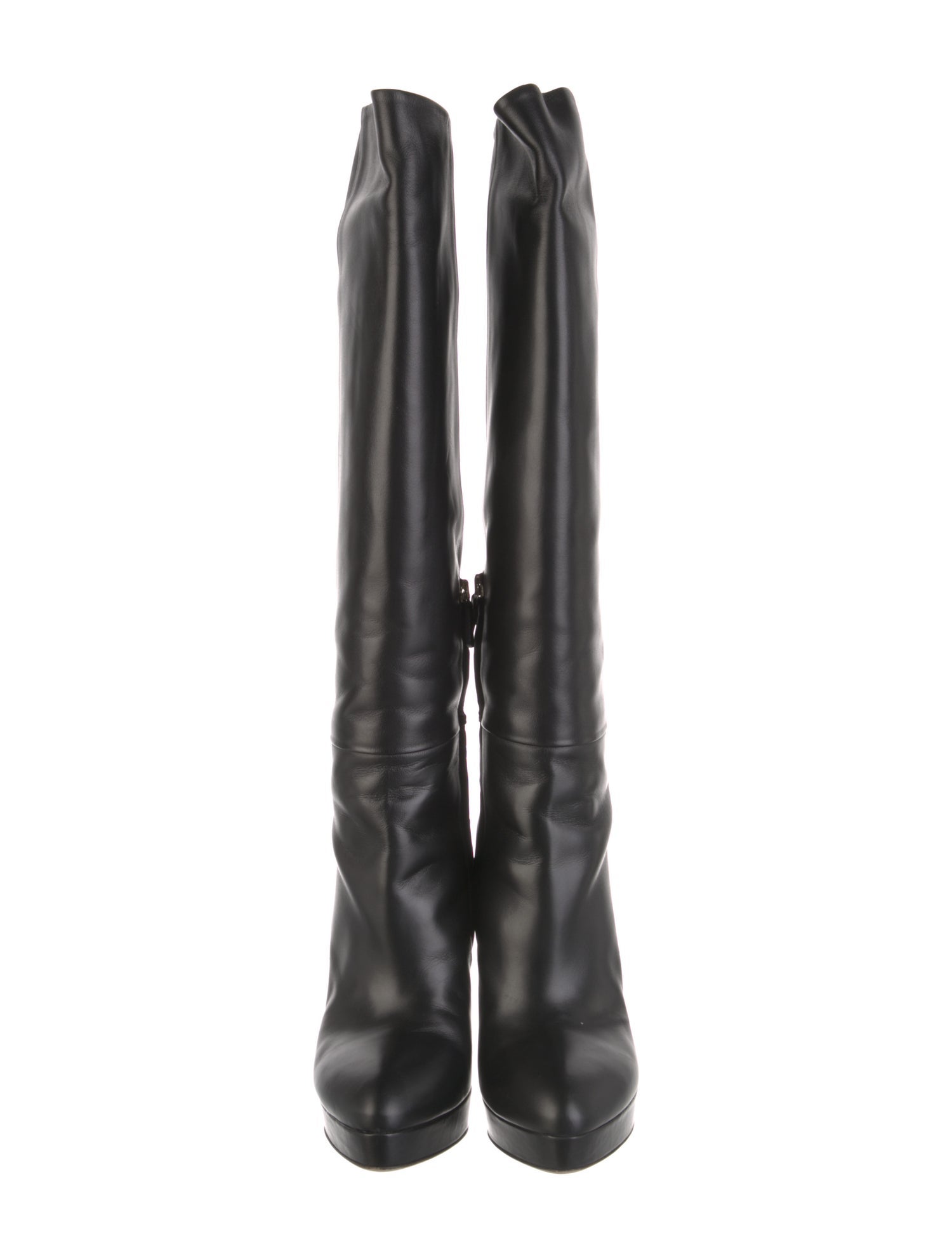 Gucci Interlocking G Horsebit Leather Boots
