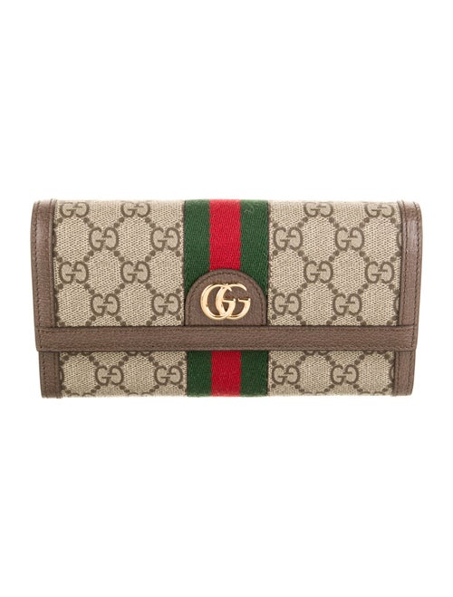 Gucci Ophidia GG Supreme Continental Wallet