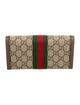 Gucci Ophidia GG Supreme Continental Wallet