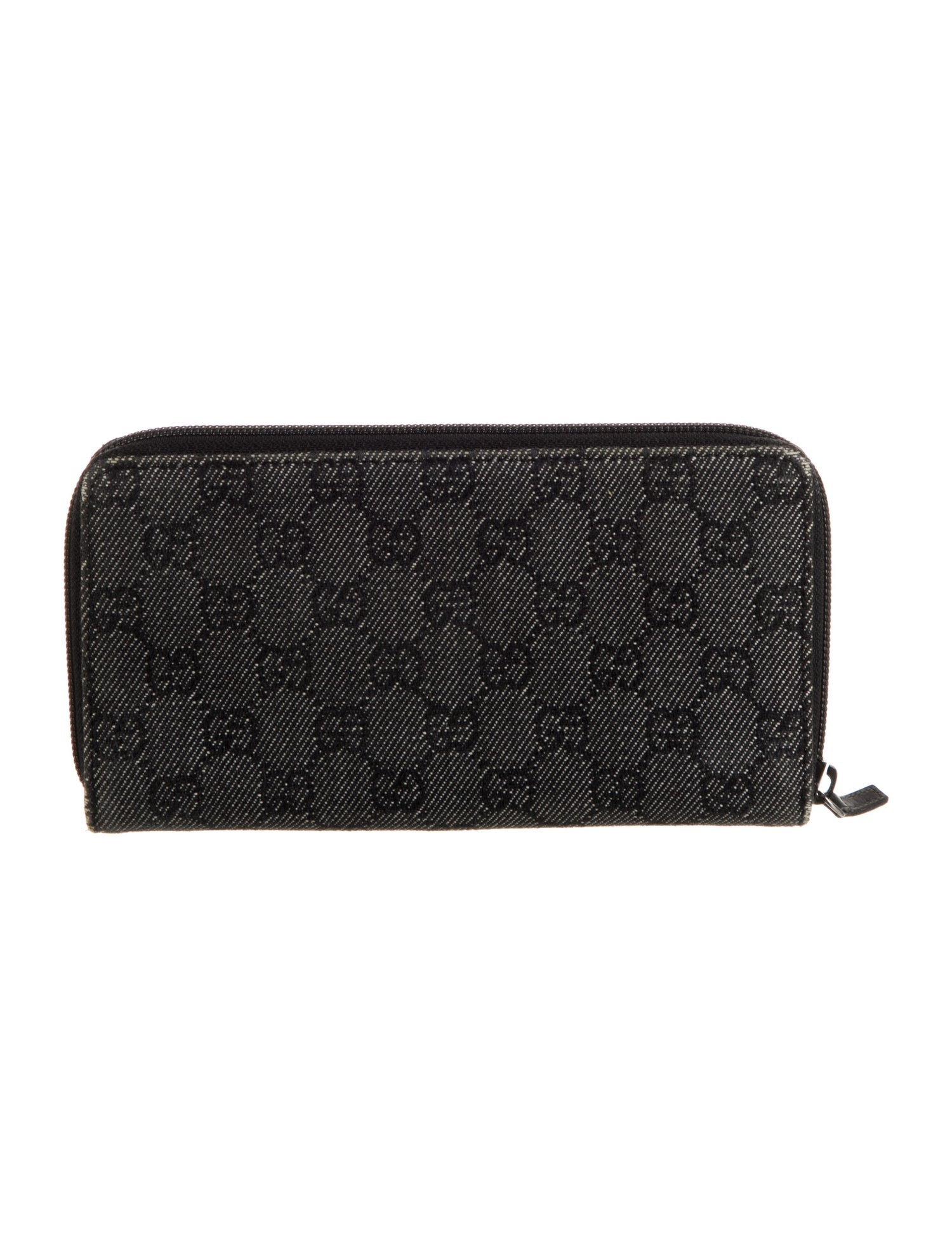 Gucci GG Denim Denim Continental Wallet