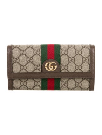 Gucci GG Supreme Continental Wallet