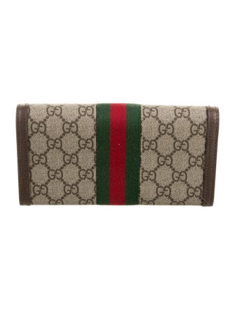 Gucci GG Supreme Continental Wallet