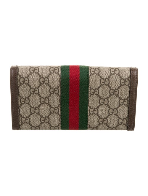 Gucci GG Supreme Continental Wallet