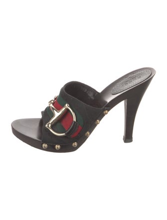 Gucci GG Canvas Canvas Slides