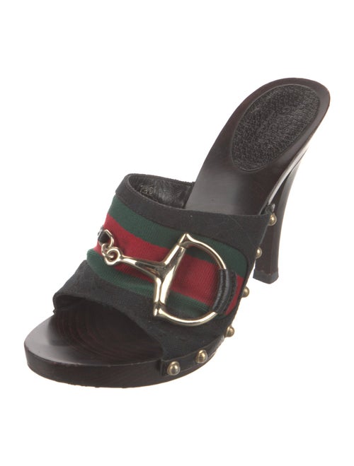 Gucci GG Canvas Canvas Slides