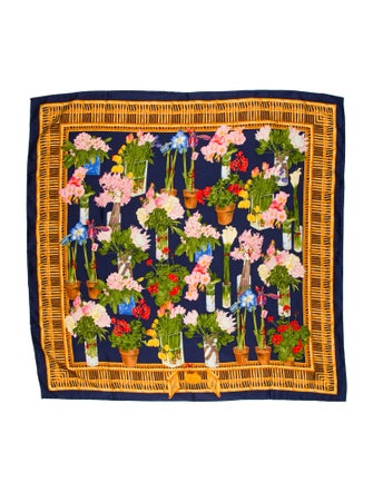 Gucci Silk Printed Scarf