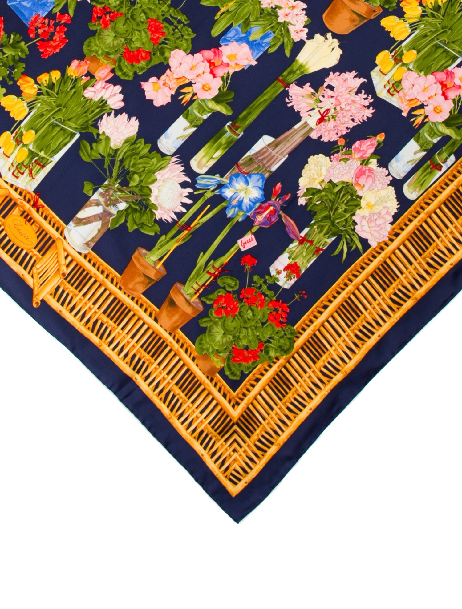 Gucci Silk Printed Scarf