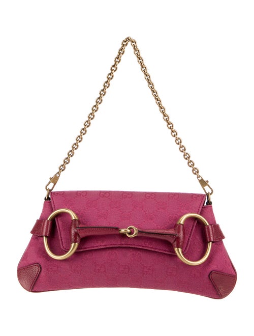 Gucci GG Canvas Horsebit Chain Vintage