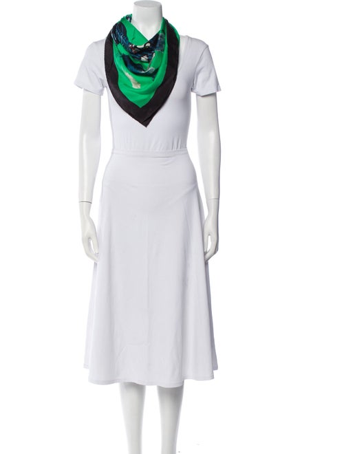 Gucci Silk Blooms Print Scarf